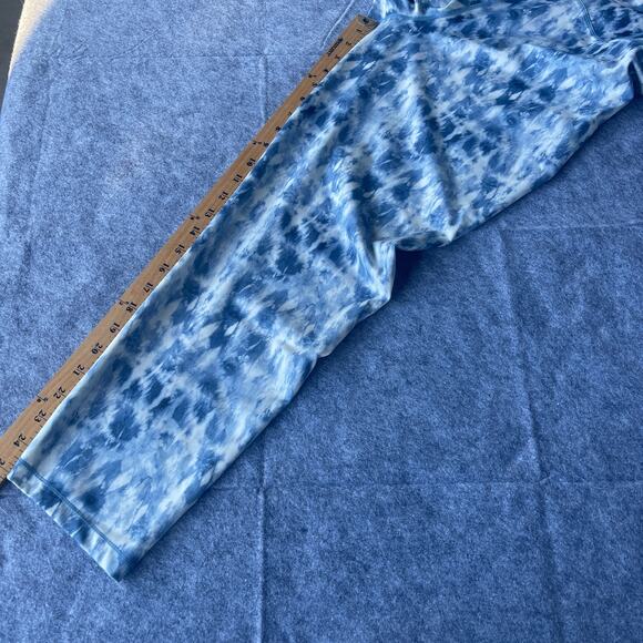 Inc International Concepts Leggings Womens Plus Size XXL 2X Blue Pull On Active - Picture 10 of 11